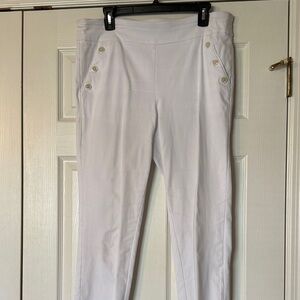 Counterparts White Straight Leg Women's Pants
